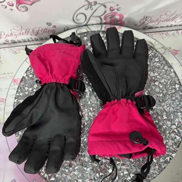 Burton gloves winter snowboarding ski mountains warm high style pink snow mitts - Picture 4 of 11
